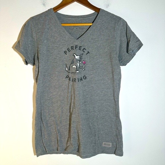Life is Good Perfect Pairing Tee Shirt - Picture 1 of 4